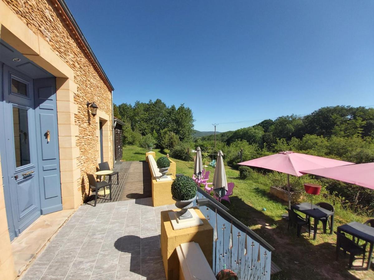 Bonbon Chambre D'Hotes Bed & Breakfast Saint-Julien-de-Lampon Exterior photo