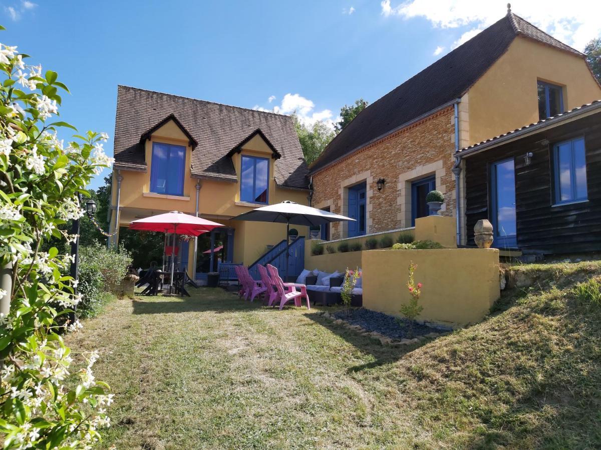 Bonbon Chambre D'Hotes Bed & Breakfast Saint-Julien-de-Lampon Exterior photo